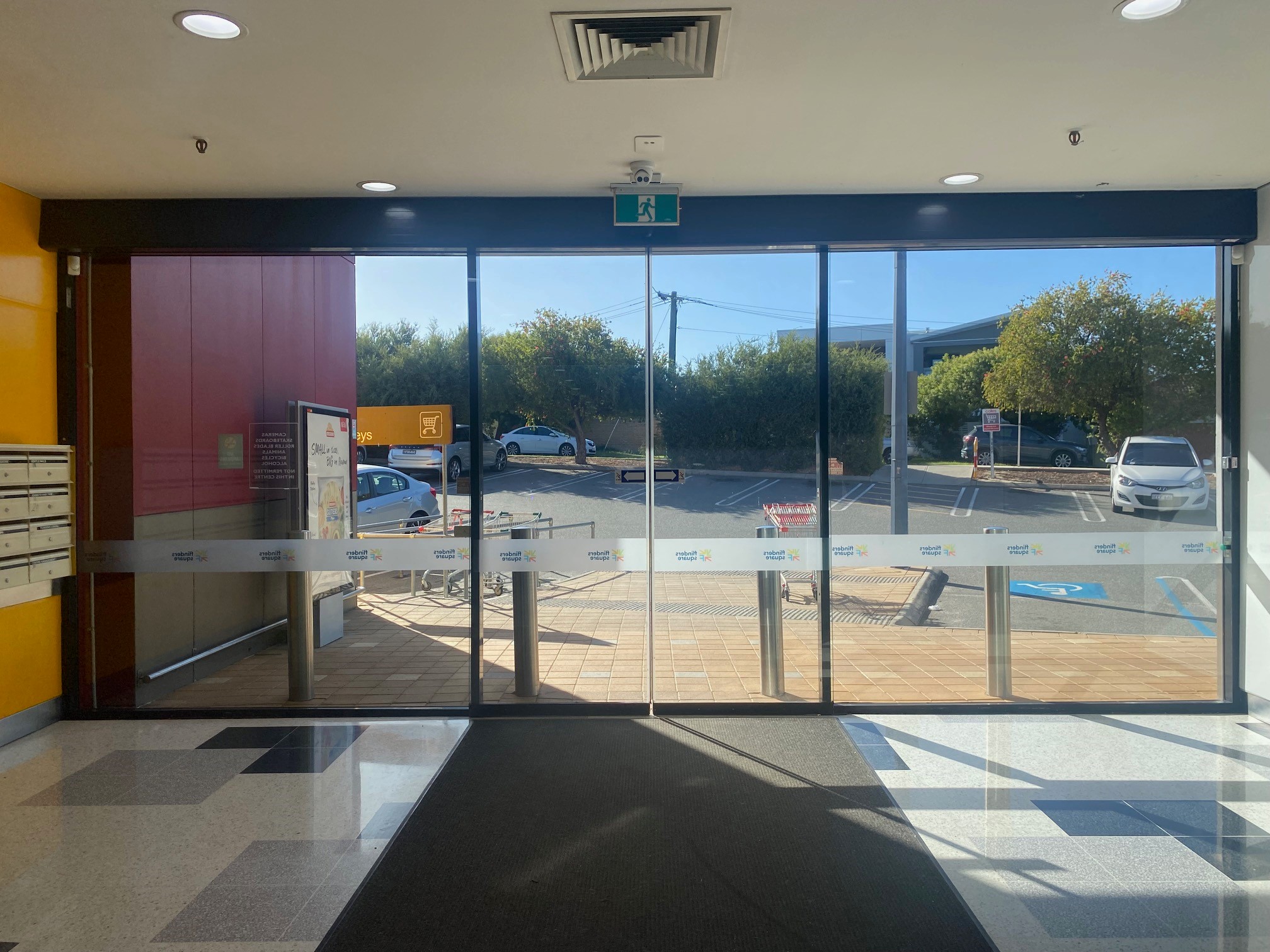 Flinders Square customer entry next to PetBarn